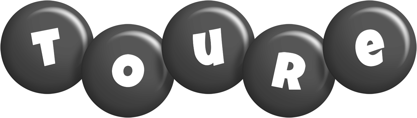 Toure candy-black logo