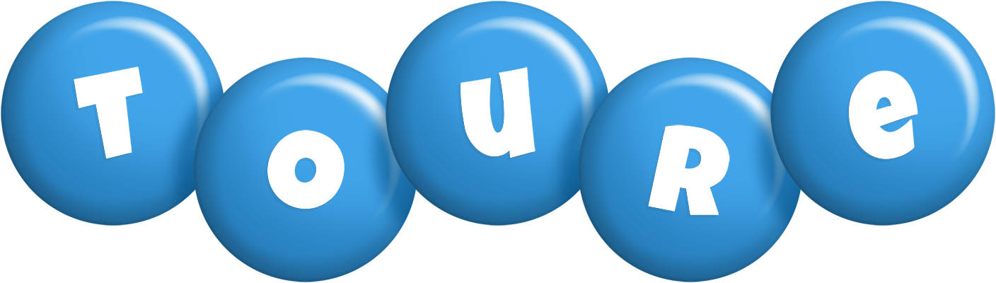 Toure candy-blue logo