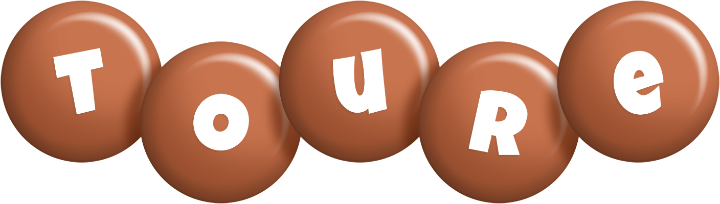 Toure candy-brown logo