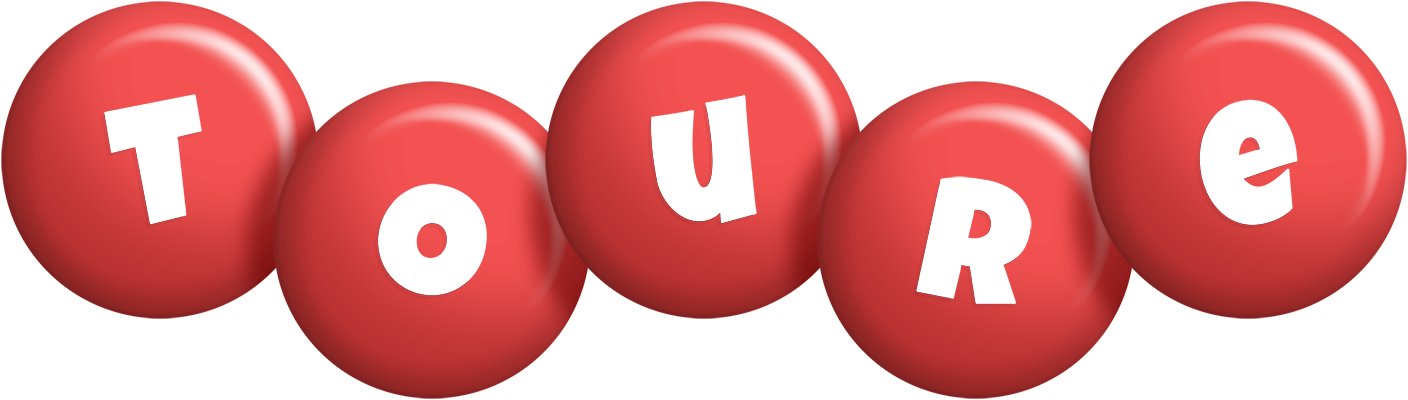 Toure candy-red logo