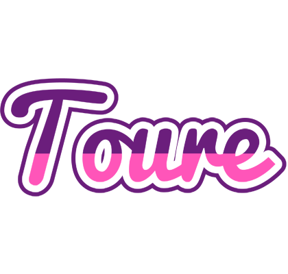 Toure cheerful logo