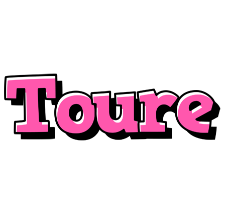 Toure girlish logo