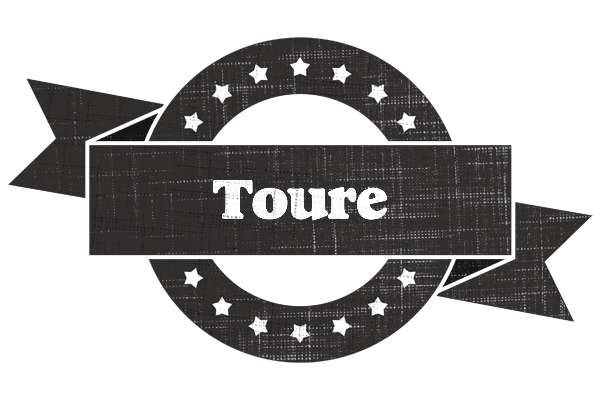 Toure grunge logo