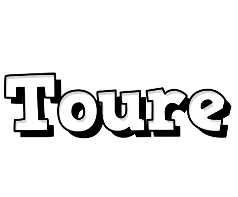Toure snowing logo