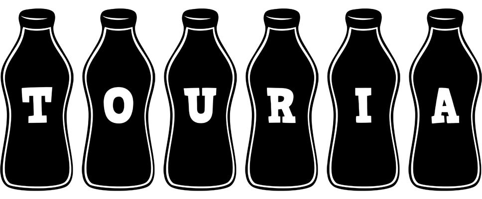 Touria bottle logo