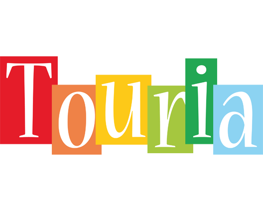 Touria colors logo