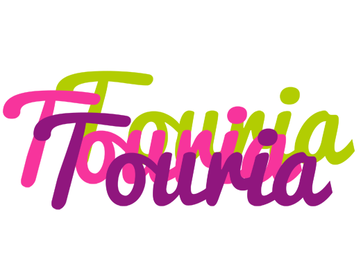 Touria flowers logo
