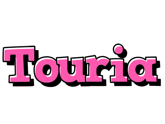Touria girlish logo
