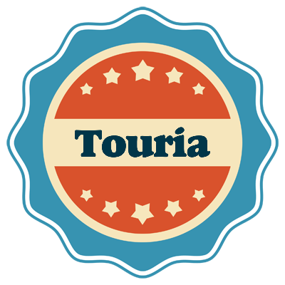 Touria labels logo