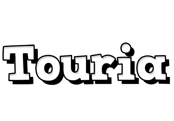 Touria snowing logo