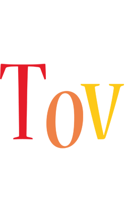 Tov birthday logo