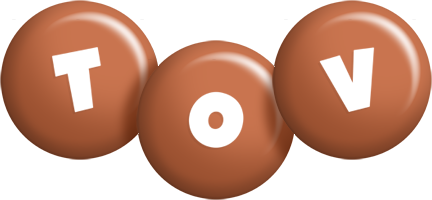 Tov candy-brown logo