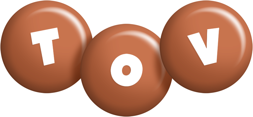 Tov candy-brown logo