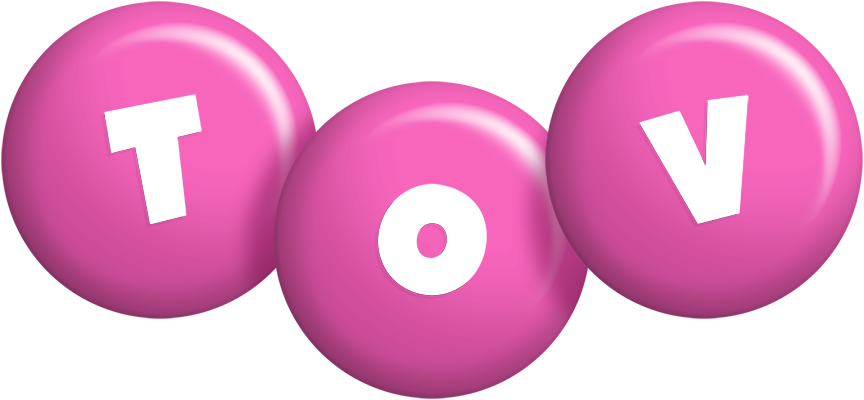 Tov candy-pink logo