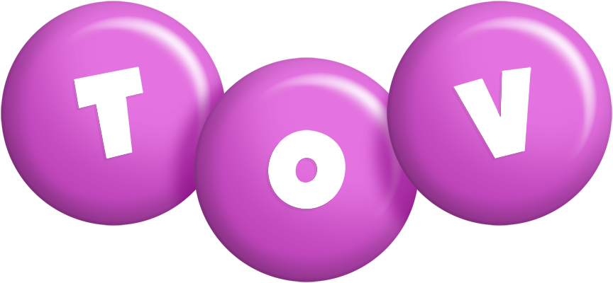 Tov candy-purple logo