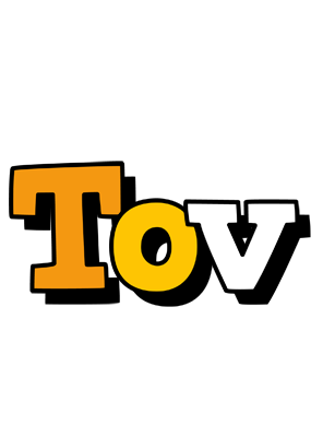 Tov cartoon logo