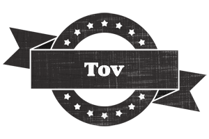 Tov grunge logo