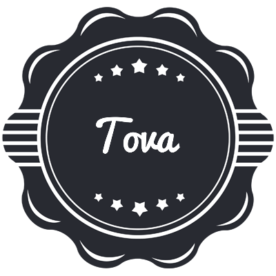 Tova badge logo