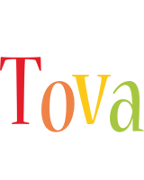 Tova birthday logo