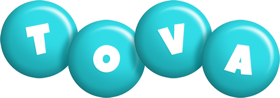 Tova candy-azur logo