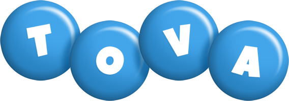 Tova candy-blue logo