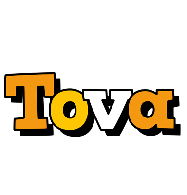 Tova cartoon logo