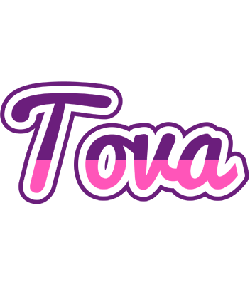 Tova cheerful logo