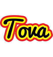 Tova flaming logo