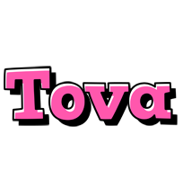 Tova girlish logo