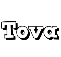 Tova snowing logo