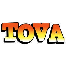 Tova sunset logo