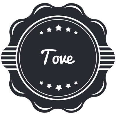 Tove badge logo