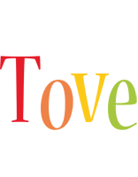 Tove birthday logo