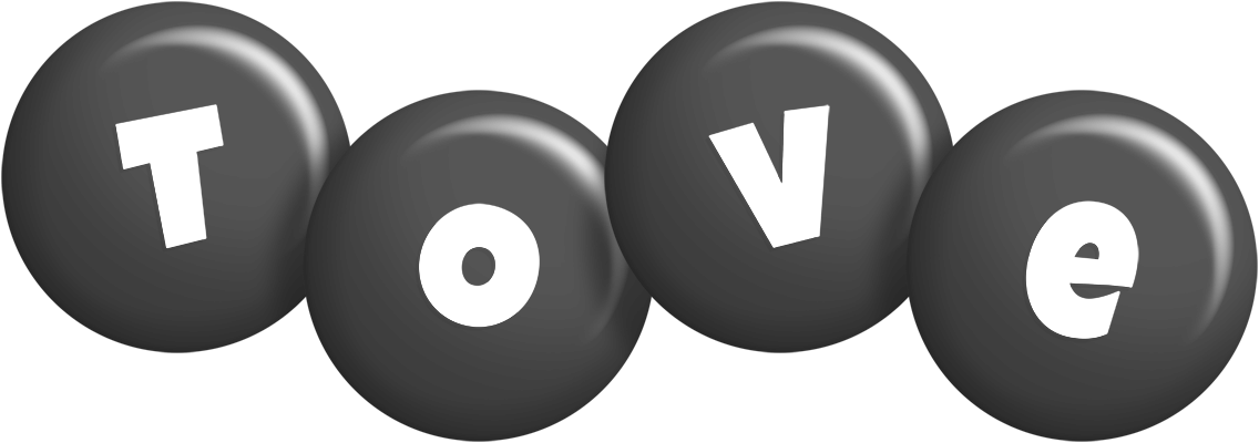 Tove candy-black logo