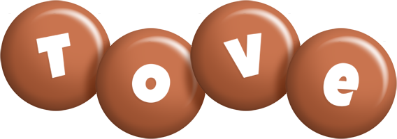 Tove candy-brown logo