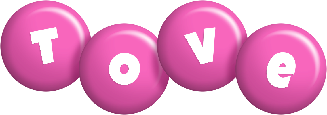 Tove candy-pink logo