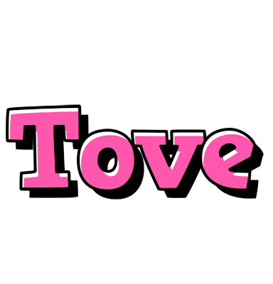 Tove girlish logo