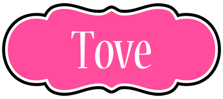 Tove invitation logo