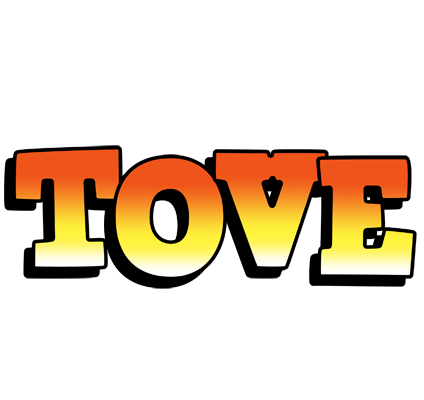 Tove sunset logo