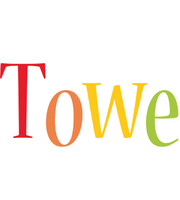 Towe birthday logo