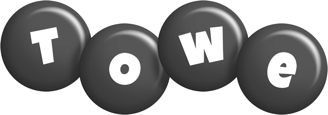 Towe candy-black logo