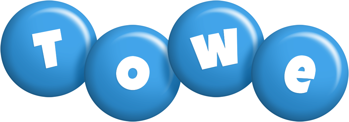 Towe candy-blue logo