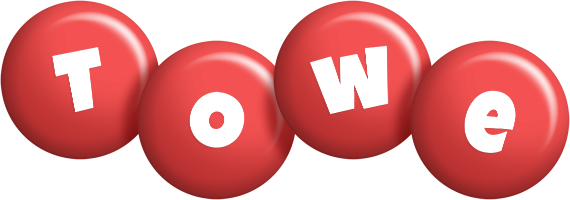 Towe candy-red logo
