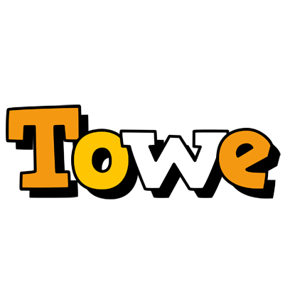 Towe cartoon logo