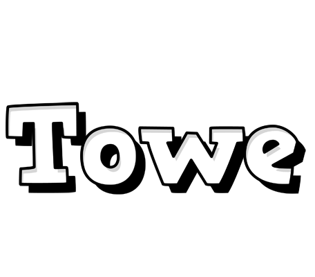 Towe snowing logo