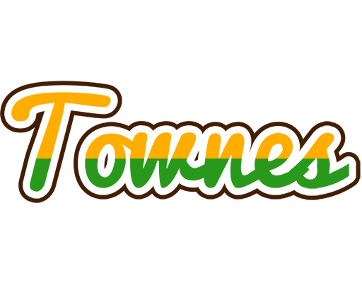 Townes banana logo