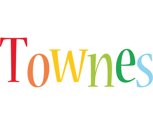 Townes birthday logo