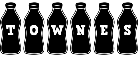 Townes bottle logo