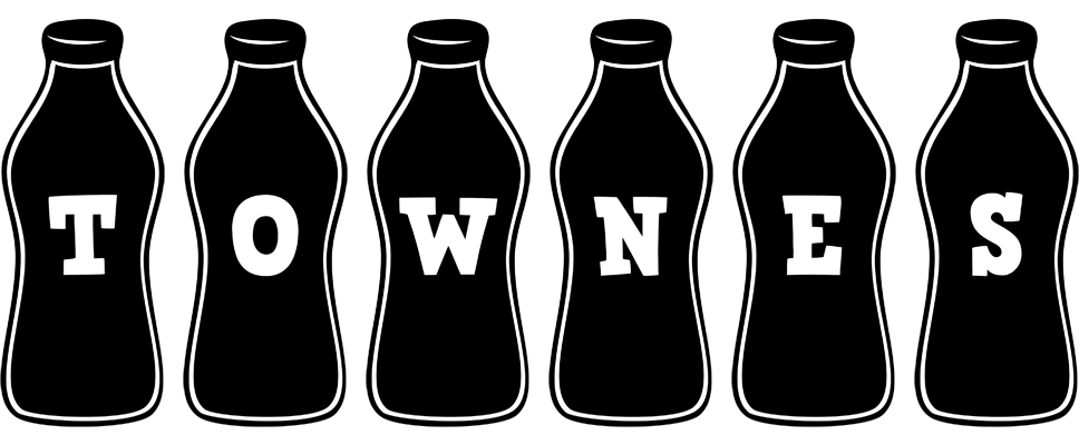 Townes bottle logo