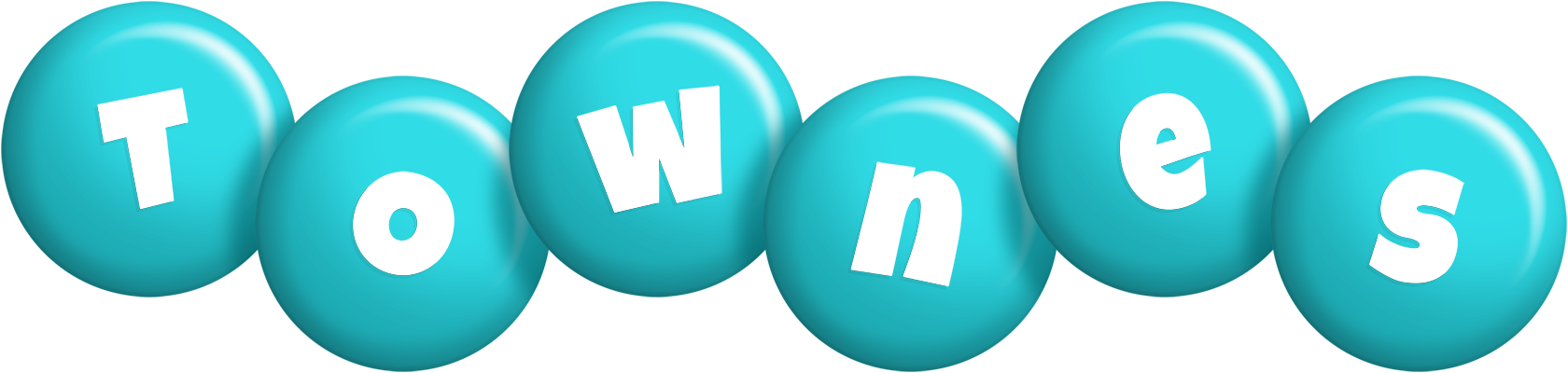 Townes candy-azur logo